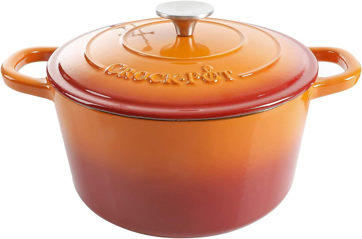 Crock-Pot 3 Quart Enameled Cast Iron Dutch Oven – Aqua ydj