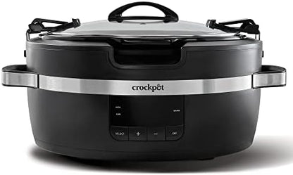 Crock-Pot Thermoshield 6 Quart Slow Cooker with Carry Handles ian
