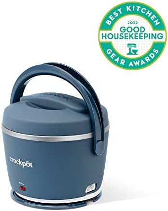 Crock-Pot Electric Lunch Box Food Warmer 20oz – Faded Blue vk0