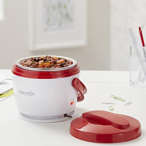 Crock-Pot Portable Lunch Food Warmer – Red qvb