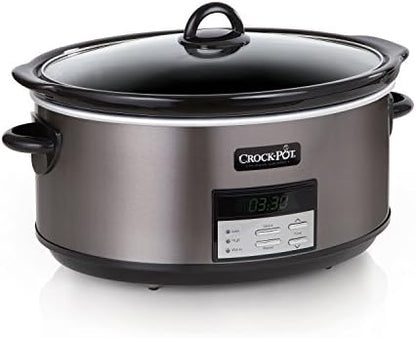 Crock-Pot 8 Quart Programmable Slow Cooker with Auto Warm mea