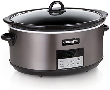 Crock-Pot 8 Quart Programmable Slow Cooker with Auto Warm mea