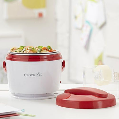 Crock-Pot Portable Lunch Food Warmer – Red qvb