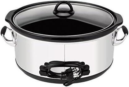 Crock-Pot 7 Quart Programmable Slow Cooker – Polished Platinum 3ka