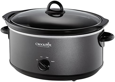 Crock-Pot 7 Quart Slow Cooker – Charcoal 26k