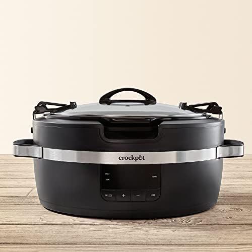 Crock-Pot Thermoshield 6 Quart Slow Cooker with Carry Handles ian