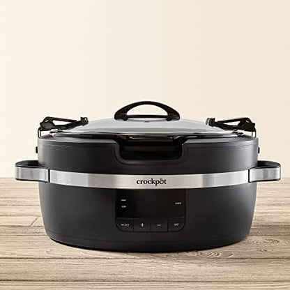 Crock-Pot Thermoshield 6 Quart Slow Cooker with Carry Handles ian