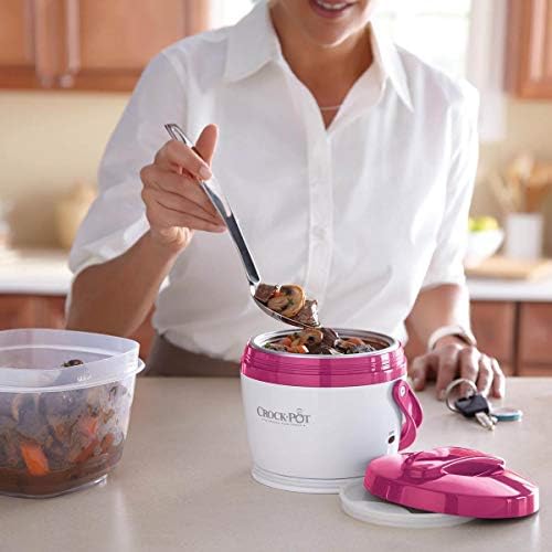 Crock-Pot Lunch Crock Portable Food Warmer 20oz – Pink dl8