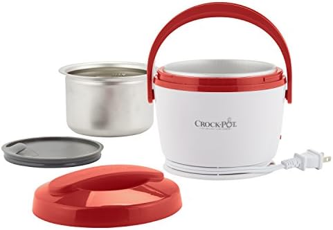 Crock-Pot Portable Lunch Food Warmer – Red qvb