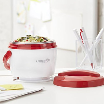 Crock-Pot Portable Lunch Food Warmer – Red qvb