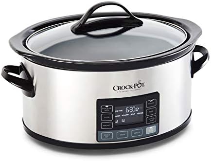 Crock-Pot MyTime 6 Quart Programmable Slow Cooker q1h
