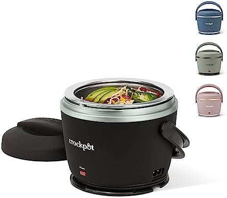 Crock-Pot Electric Lunch Box Food Warmer 20oz – Black 92n