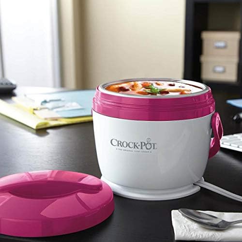 Crock-Pot Lunch Crock Portable Food Warmer 20oz – Pink dl8