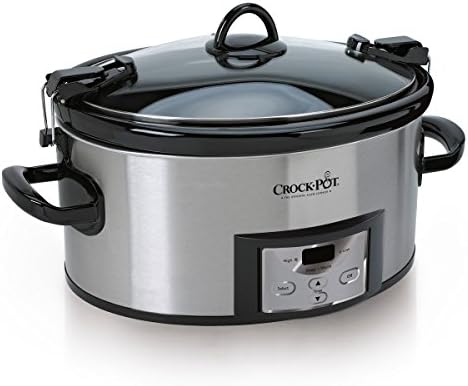 Crock-Pot Cook & Carry 6 Quart Programmable Slow Cooker w0c