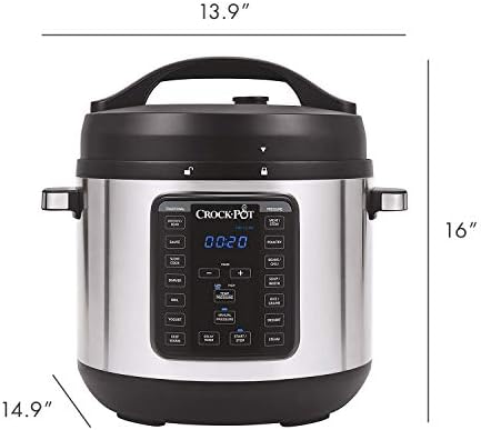 Crock-Pot 8 Quart Express Crock Multi-Use Pressure Cooker ujf