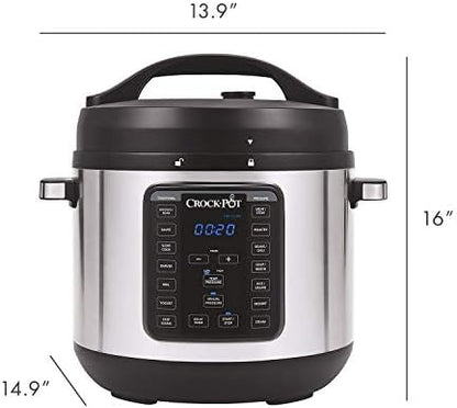 Crock-Pot 8 Quart Express Crock Multi-Use Pressure Cooker ujf