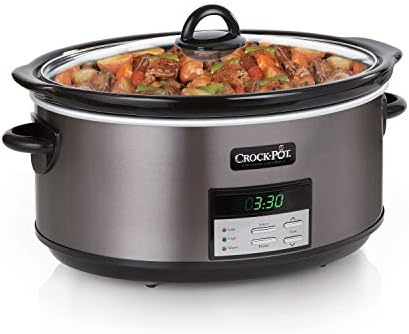 Crock-Pot 8 Quart Programmable Slow Cooker with Auto Warm mea