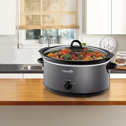 Crock-Pot 7 Quart Slow Cooker – Charcoal 26k
