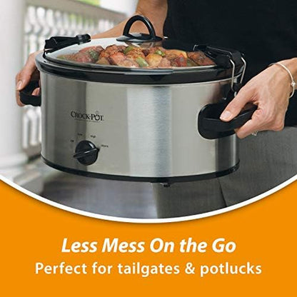 Crock-Pot Cook & Carry 6 Quart Portable Slow Cooker 90a
