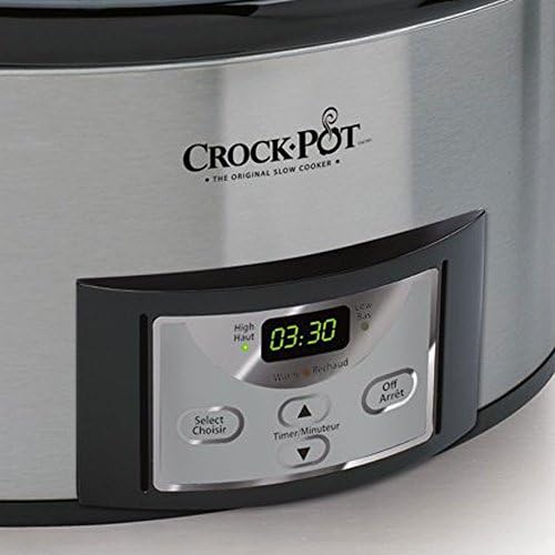 Crock-Pot Cook & Carry 6 Quart Programmable Slow Cooker w0c