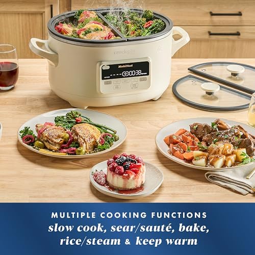 Crock-Pot MultiMeal Multicooker with Programmable Slow Cooker 6wg