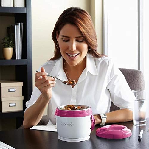Crock-Pot Lunch Crock Portable Food Warmer 20oz – Pink dl8