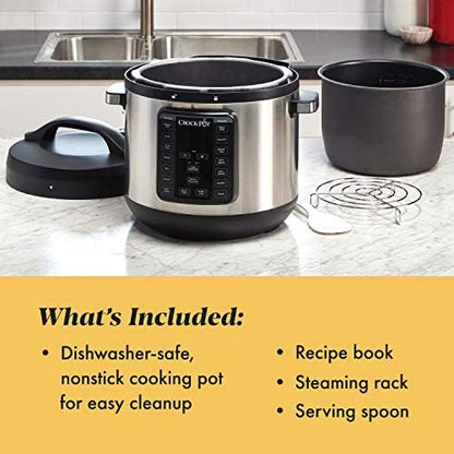 Crock-Pot 8 Quart Express Crock Multi-Use Pressure Cooker ujf