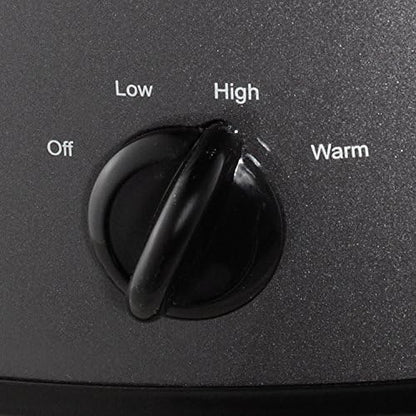 Crock-Pot 7 Quart Slow Cooker – Charcoal 26k