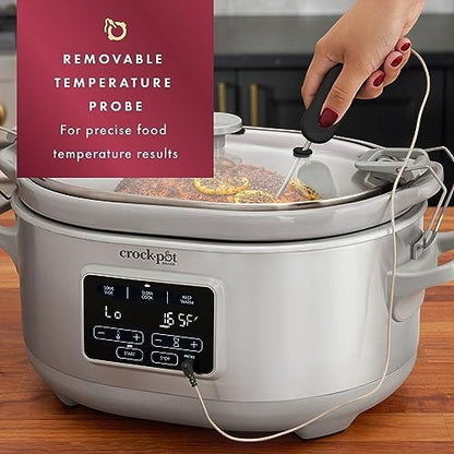 Crock-Pot 7 Quart Programmable Cook & Carry Slow Cooker c1h