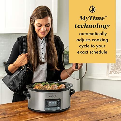 Crock-Pot MyTime 6 Quart Programmable Slow Cooker q1h