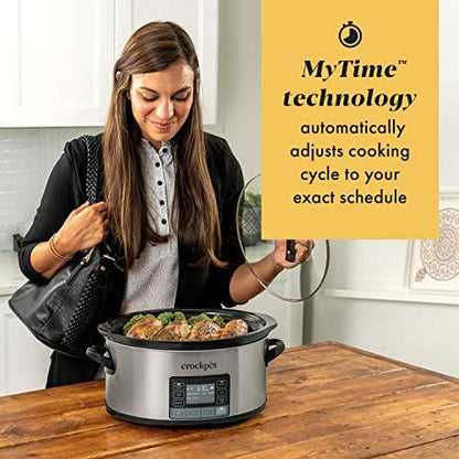 Crock-Pot MyTime 6 Quart Programmable Slow Cooker q1h