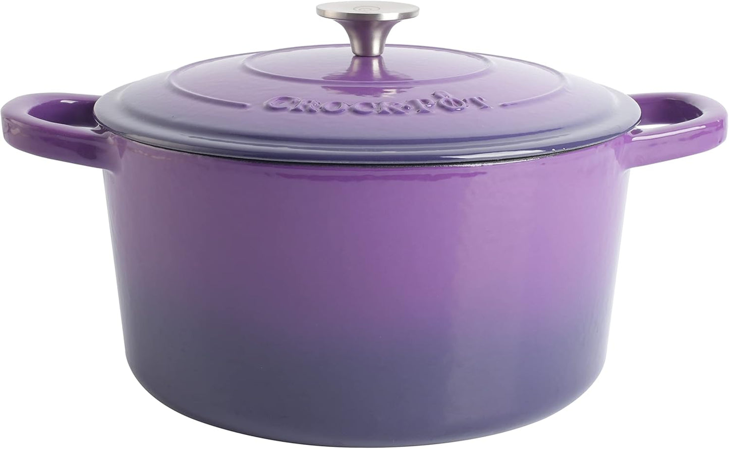 Crock-Pot 3 Quart Enameled Cast Iron Dutch Oven – Aqua ydj