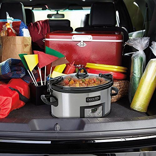 Crock-Pot Cook & Carry 6 Quart Programmable Slow Cooker w0c
