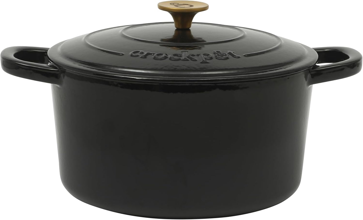 Crock-Pot 3 Quart Enameled Cast Iron Dutch Oven – Aqua ydj