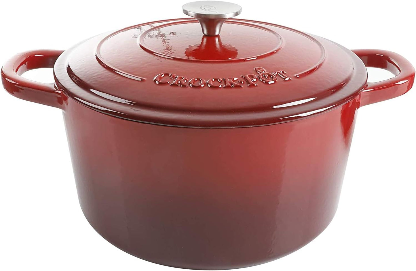Crock-Pot 3 Quart Enameled Cast Iron Dutch Oven – Aqua ydj