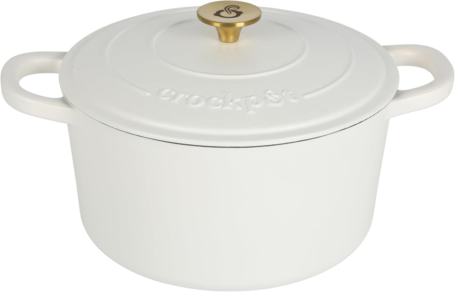 Crock-Pot 3 Quart Enameled Cast Iron Dutch Oven – Aqua ydj