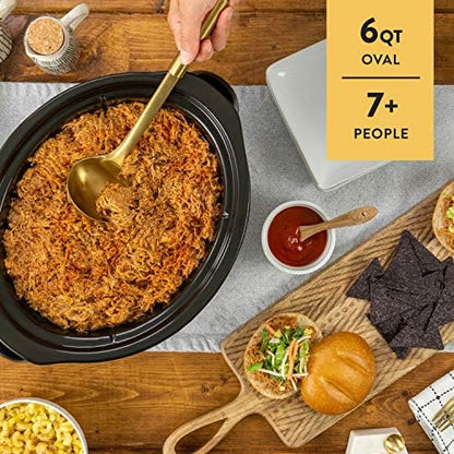 Crock-Pot MyTime 6 Quart Programmable Slow Cooker q1h