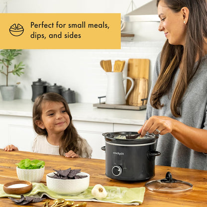 Crock-Pot 2 Quart Mini Slow Cooker – Classic Compact Cooker zc8