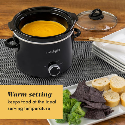 Crock-Pot 2 Quart Mini Slow Cooker – Classic Compact Cooker zc8
